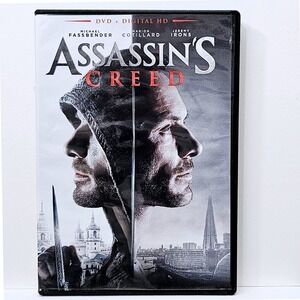 Assassin's Creed DVD 2016 Michael Fassbender Ubisoft‎ Sci-Fi Action Movie PG-13